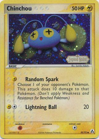 Chinchou (Reverse) 50/92 - LP