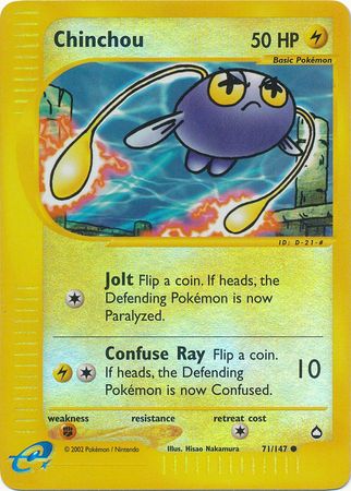 Chinchou (Reverse) 71/147 - LP