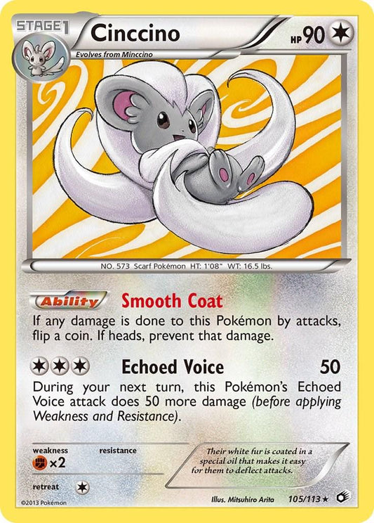 Cinccino (Holo) 105/113 - LP