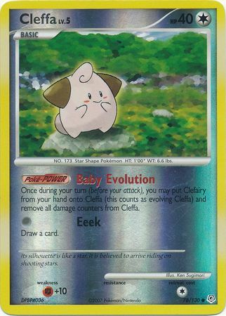 Cleffa (Reverse) 78/130 - MP
