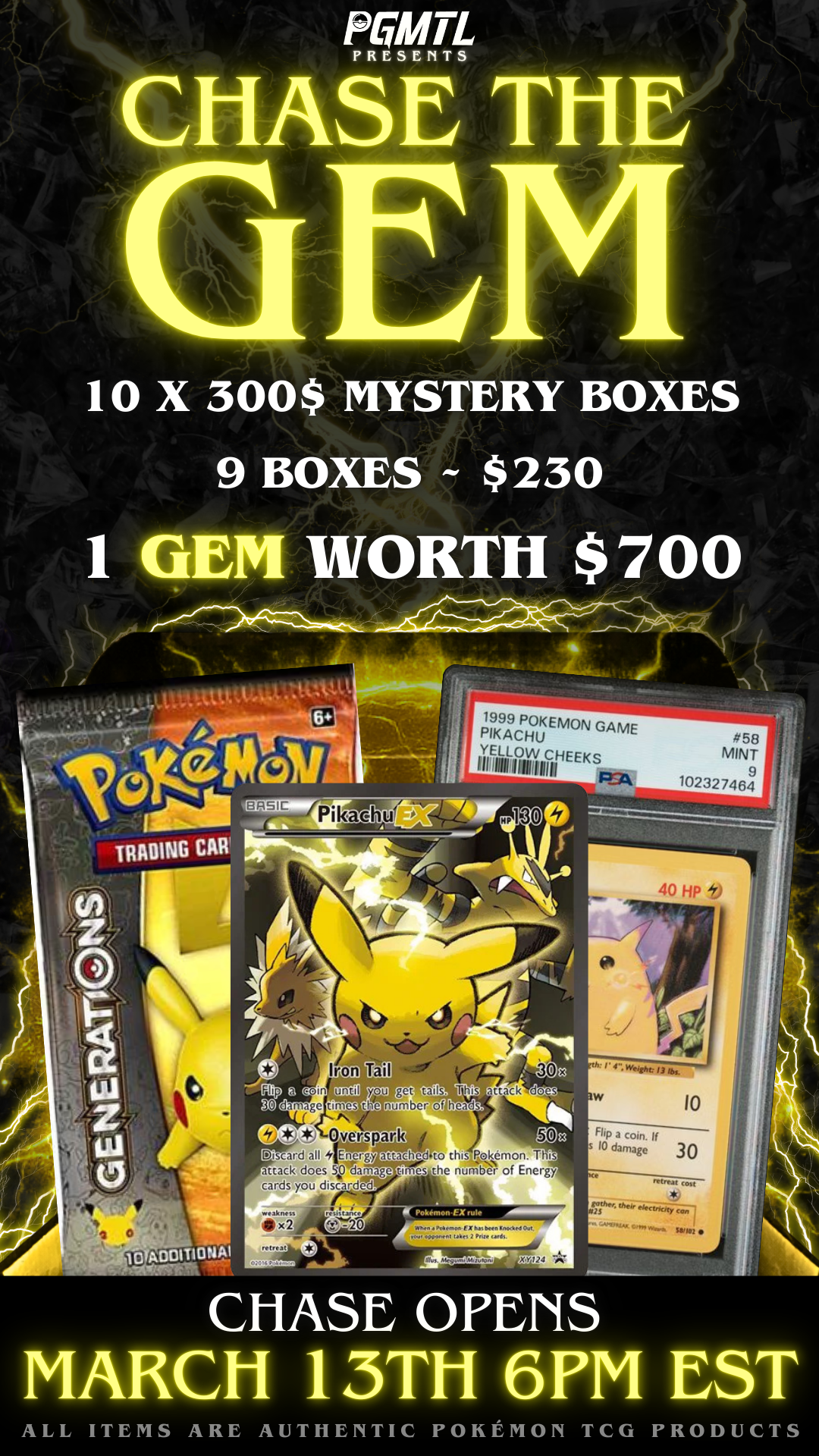 CHASE THE GEM - MYSTERY BOX