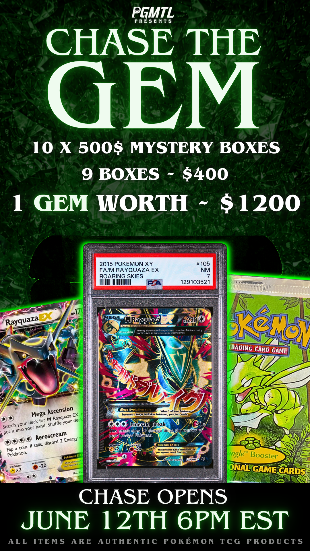 CHASE THE GEM - MYSTERY BOX