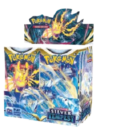 Silver Tempest Booster Box Case 1st Print