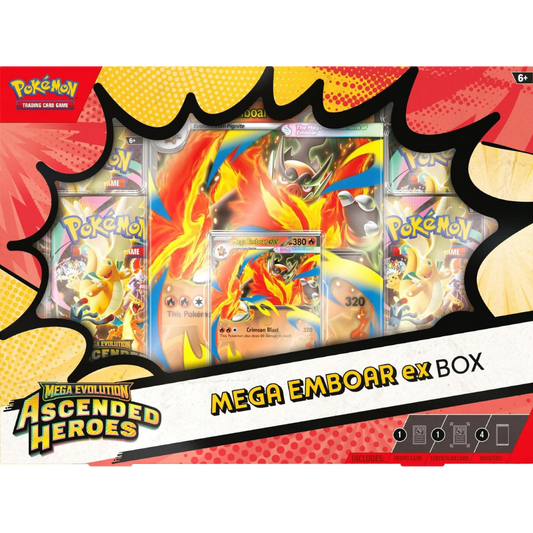 Ascended Heroes Mega Emboar ex Box