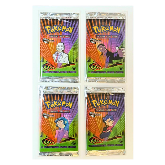 Gym Challenge 1st Ed. Booster Pack Art Set