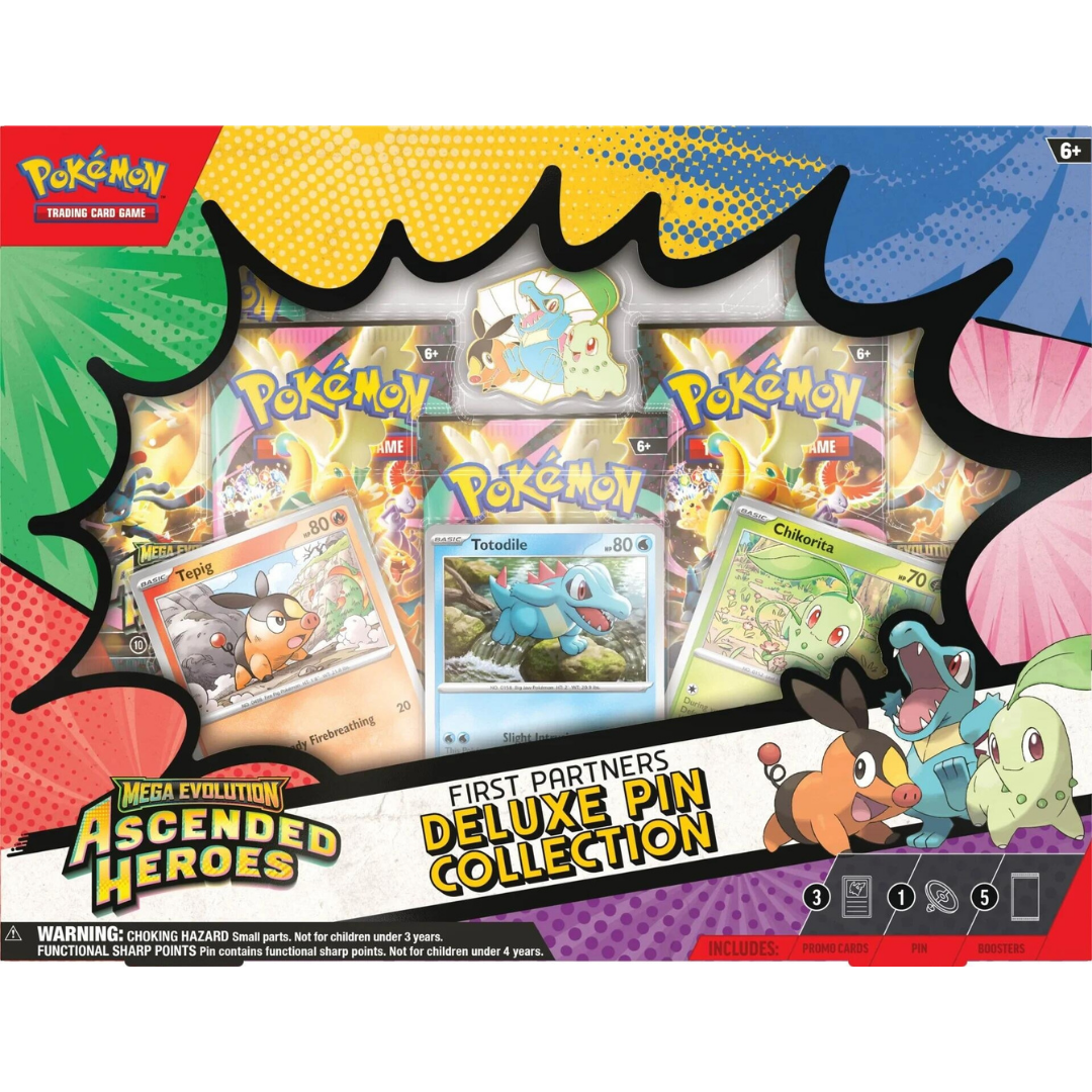 Ascended Heroes First Partners Deluxe Pin Collection