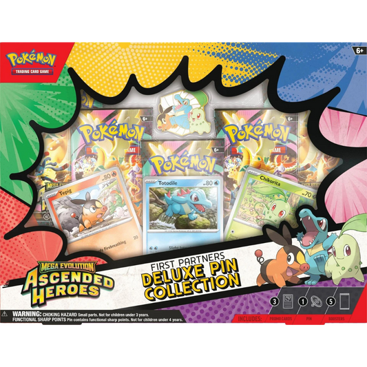 Ascended Heroes First Partners Deluxe Pin Collection