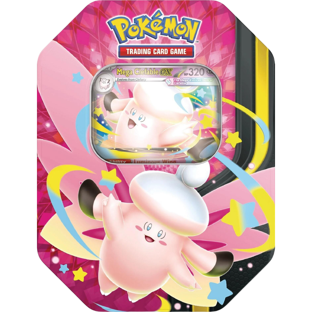 Mega Moonlit Tin [Mega Clefable ex]