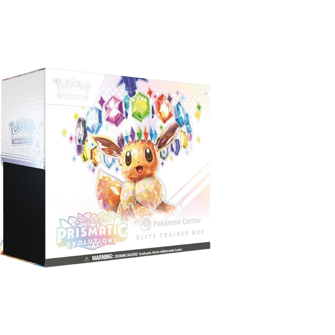 Prismatic Evolutions Pokemon Center Elite Trainer Box (Exclusive) Case
