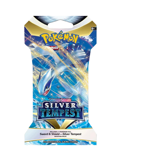Silver Tempest Sleeved Booster Pack Case