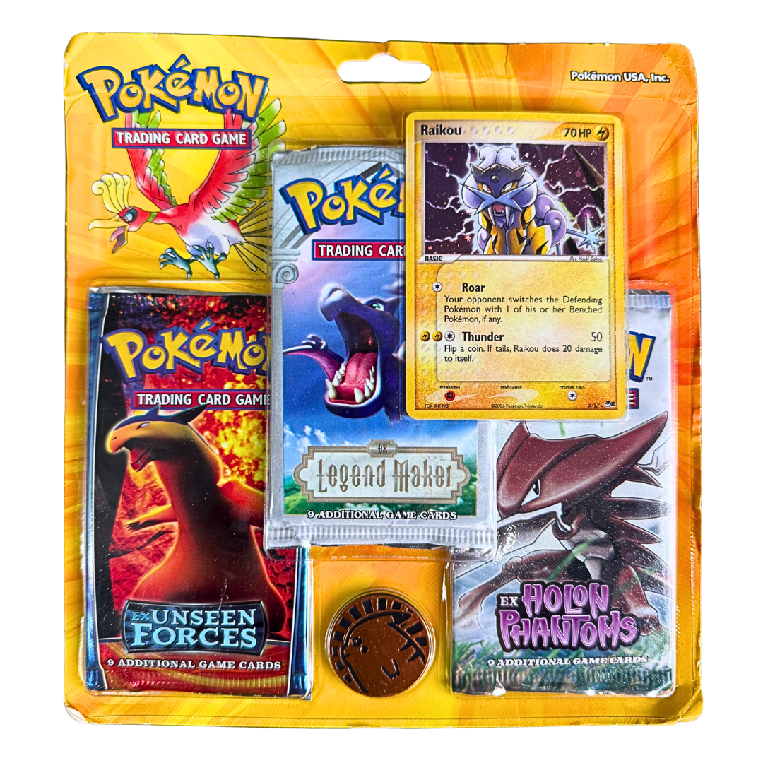 EX 3-Pack Blister - Raikou Promo