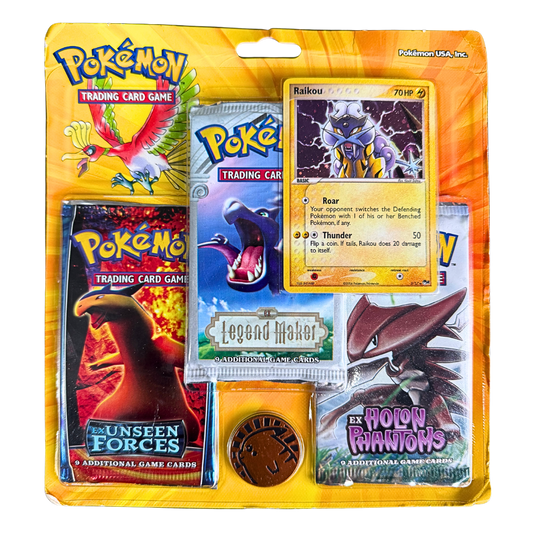 EX 3-Pack Blister - Raikou Promo