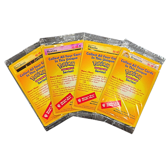 Pokemon WB Movie Promo Sealed Set (4)