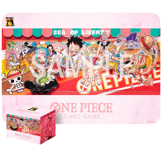 One Piece Card Game: Playmat and Storage Box Set - 25th Edition