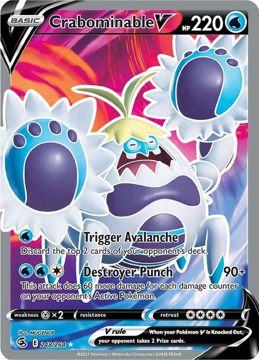 Crabominable V 248/264 - NM