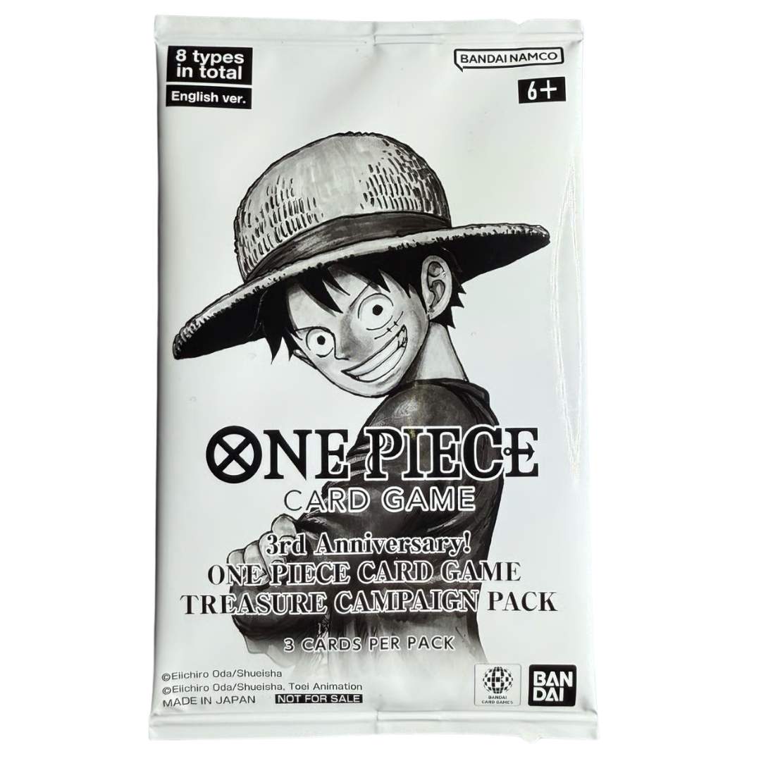 3rd Anniversary One Piece Card Game Treasure Campaign Pack