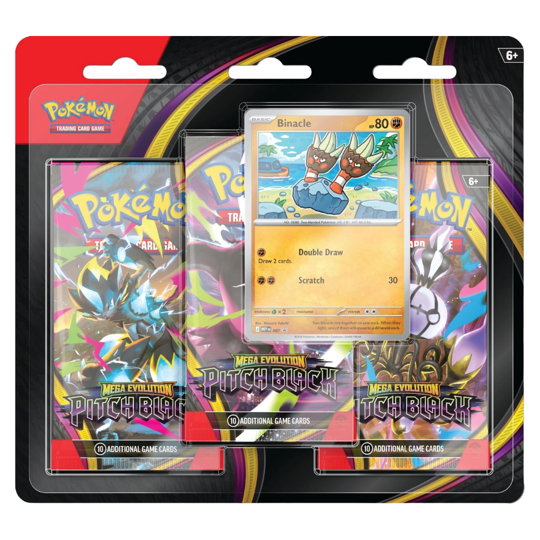 Pitch Black 3-Pack Blister [Binacle]