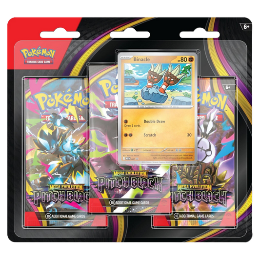 Pitch Black 3-Pack Blister [Binacle]