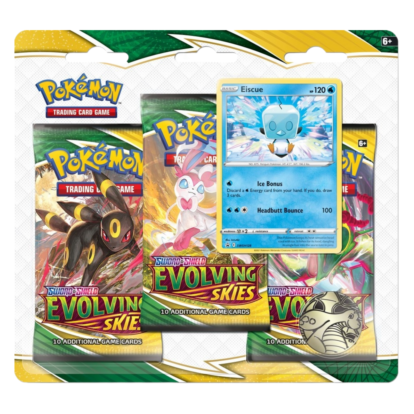 Evolving Skies 3 Pack Blister [Eiscue]