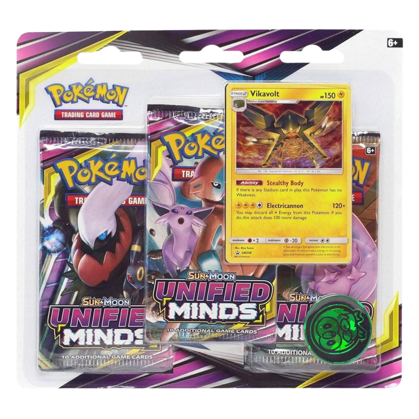 Unified Minds 3 Pack Blister [Vikavolt]