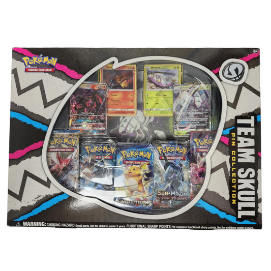 Team Skull Pin Collection Box