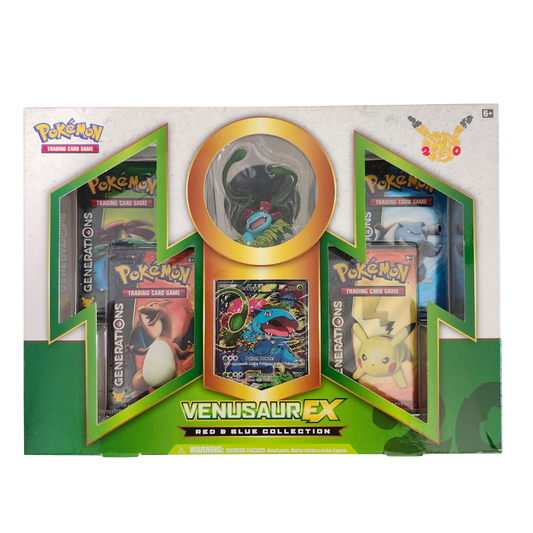 Venusaur EX Red Blue Collection Box