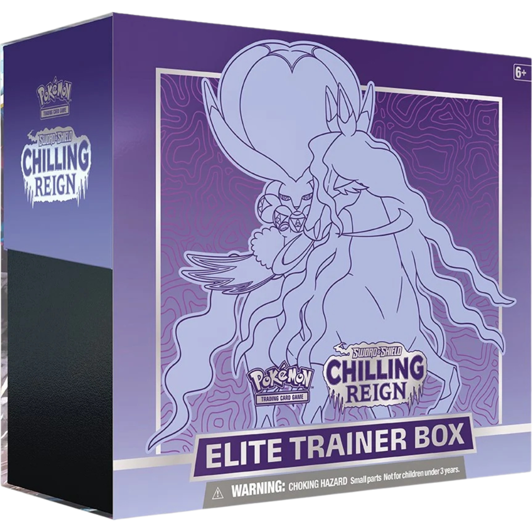 Chilling Reign Elite Trainer Box [Shadow Rider Calyrex] - SMALL RIP