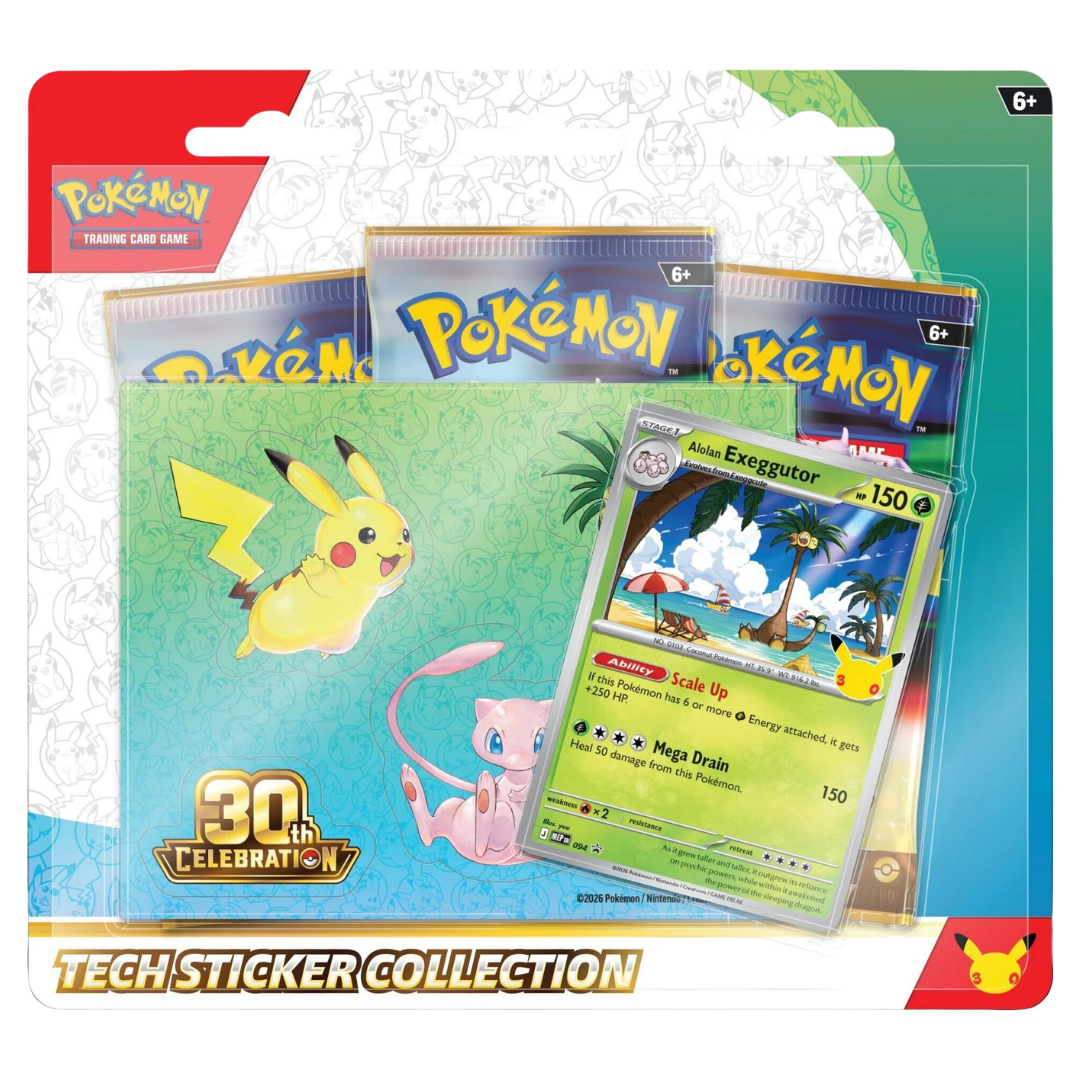 30th Celebration Tech Sticker Collection [Alolan Exeggutor] - PRE-ORDER