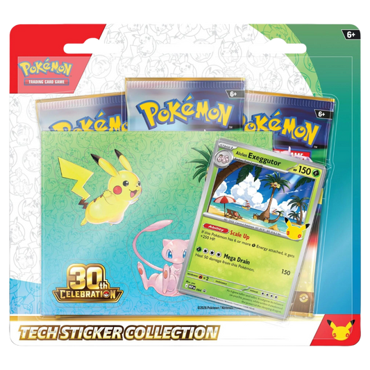 30th Celebration Tech Sticker Collection [Alolan Exeggutor] - PRE-ORDER