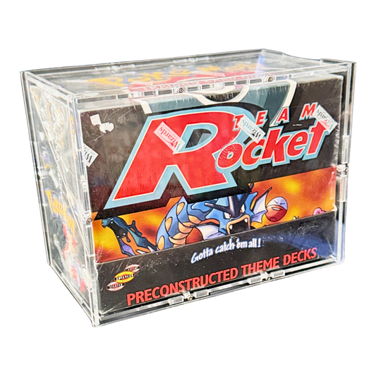 Team Rocket Theme Deck Sealed Display