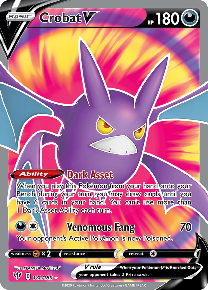 Crobat V 182/189 - NM