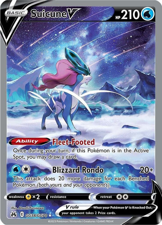 Suicune V GG38/GG70 - NM