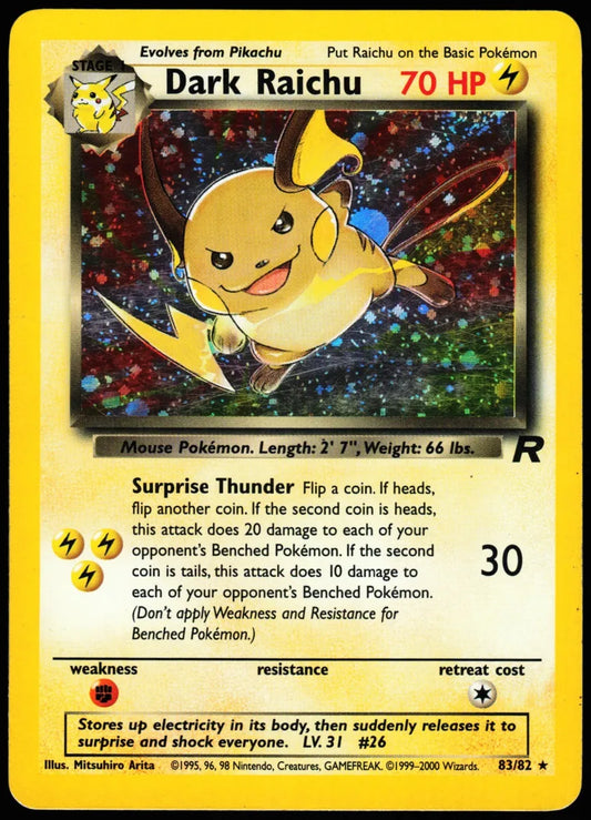 Dark Raichu (Holo) 83/82 - DMG