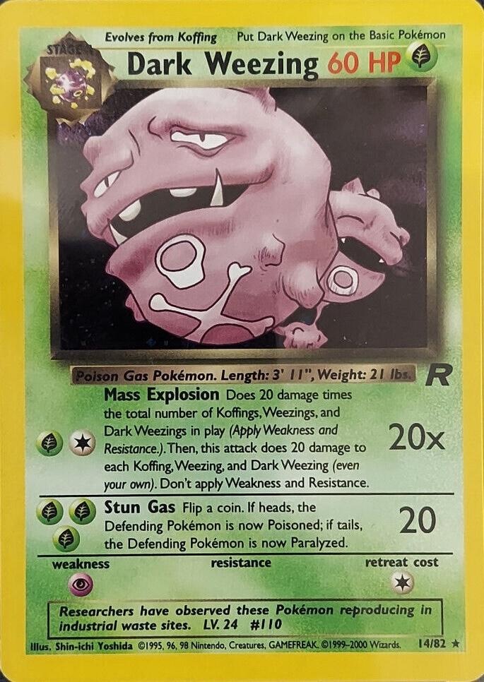 Dark Weezing (14) (14/82) (TR)