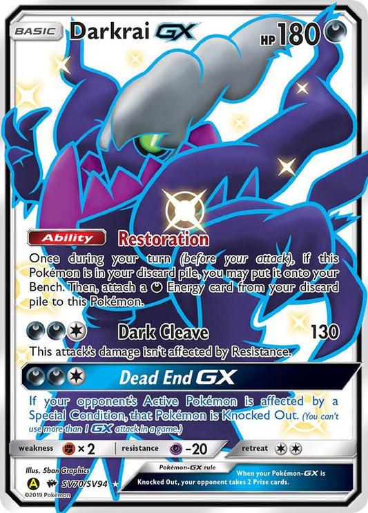 Darkrai GX SV70/SV94 - NM