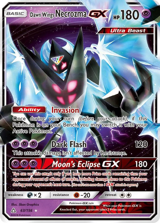 Dawn Wings Necrozma GX 63/156 - NM