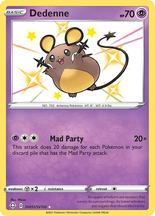 Dedenne SV051/SV122 - NM