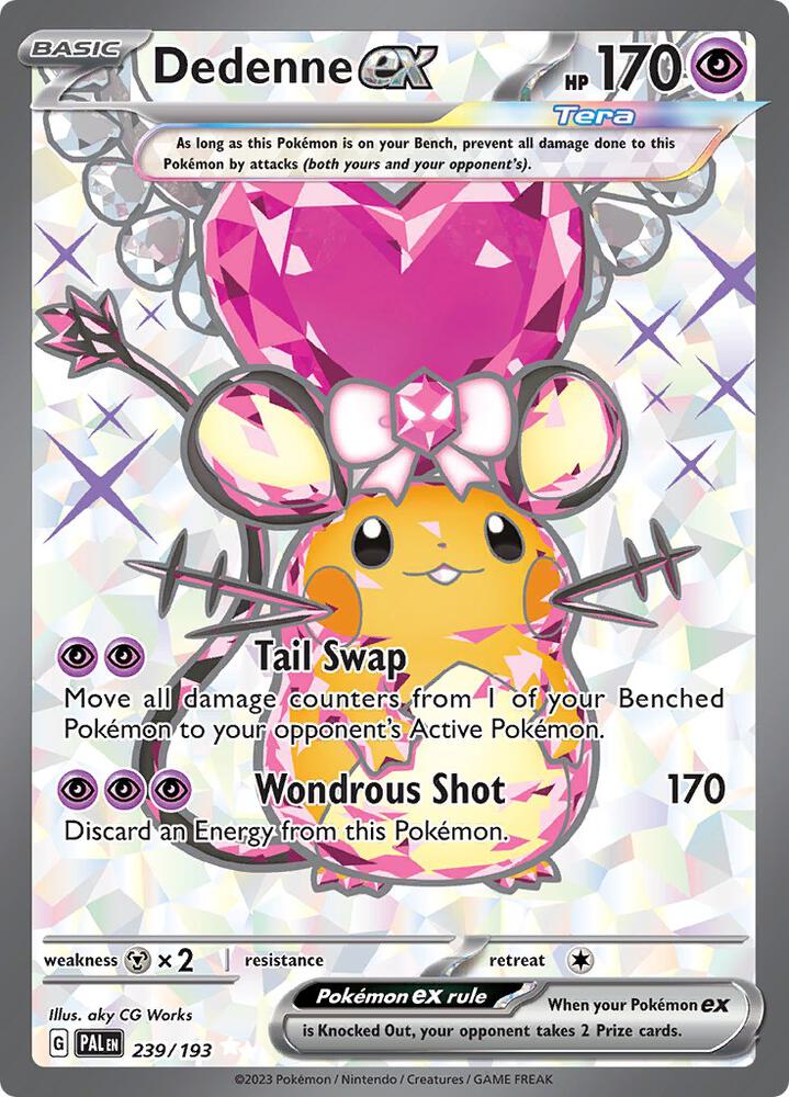 Dedenne EX 239/193 - NM