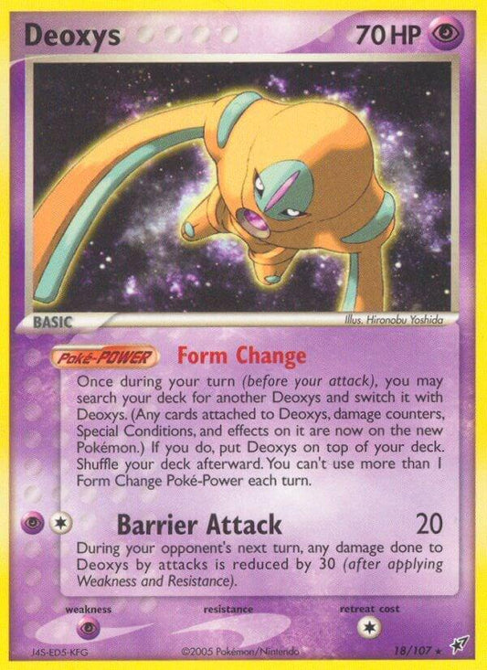 Deoxys 18/107 - NM