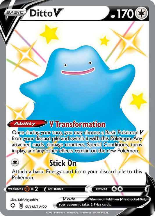 Ditto V SV118/SV122 - NM