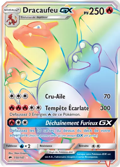 Dracaufeu GX 150/147 - LP