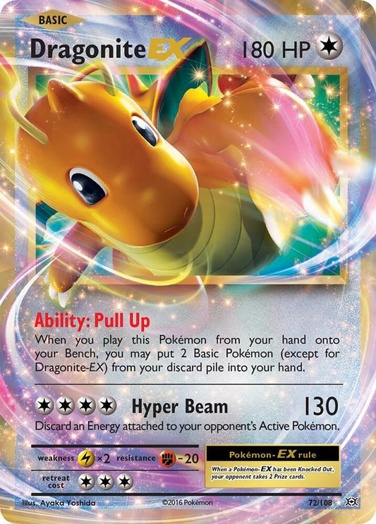 Dragonite EX 72/108 - NM