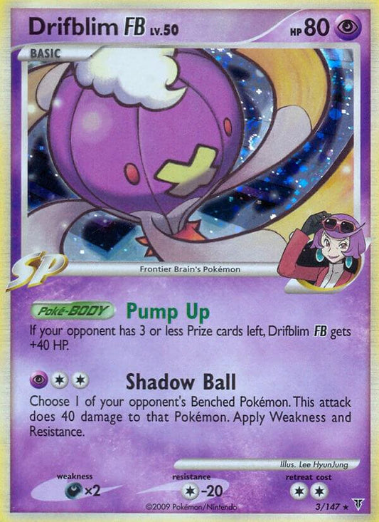 Drifblim FB (Holo) 3/147 - LP