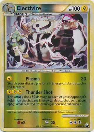 Electivire (Reverse) 20/102 - LP