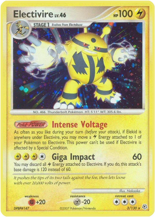 Electivire (Holo) 3/130 - LP