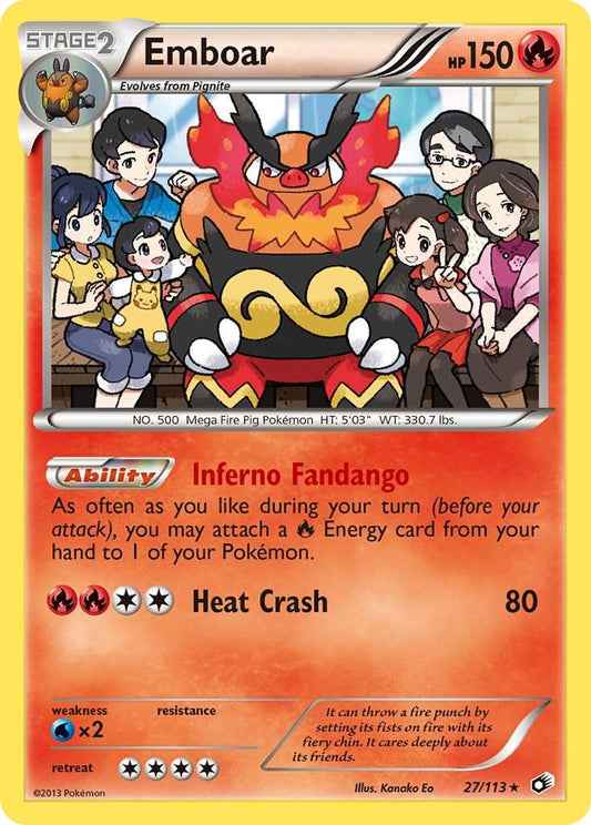Emboar (Holo) 27/113 - LP