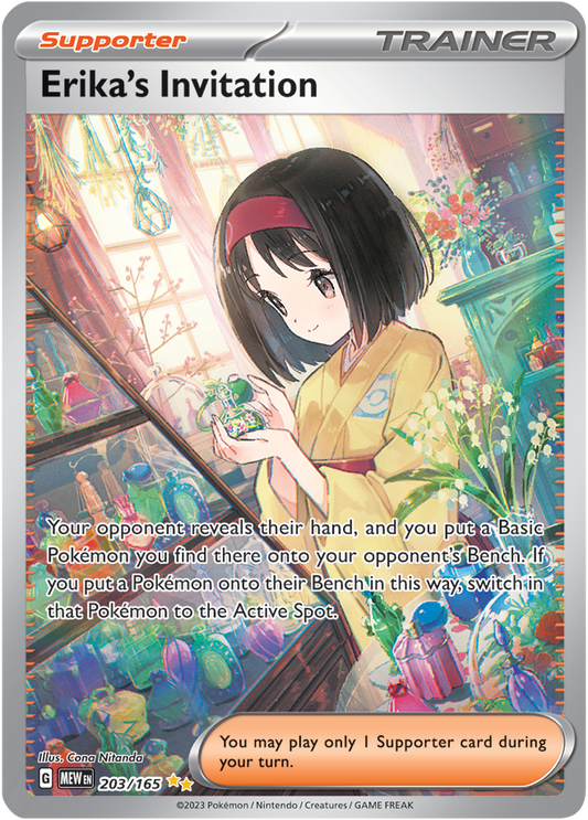 Erika's Invitation 203/165 - NM