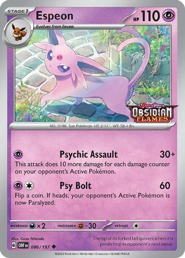 Espeon 086/197 - SEALED