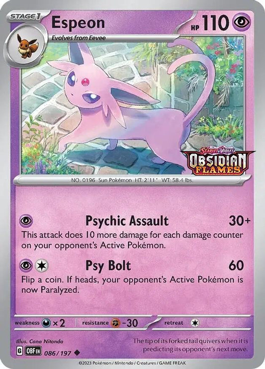 Espeon 086/197 - SEALED