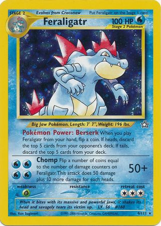 Feraligatr (Holo) 4/111 - HP